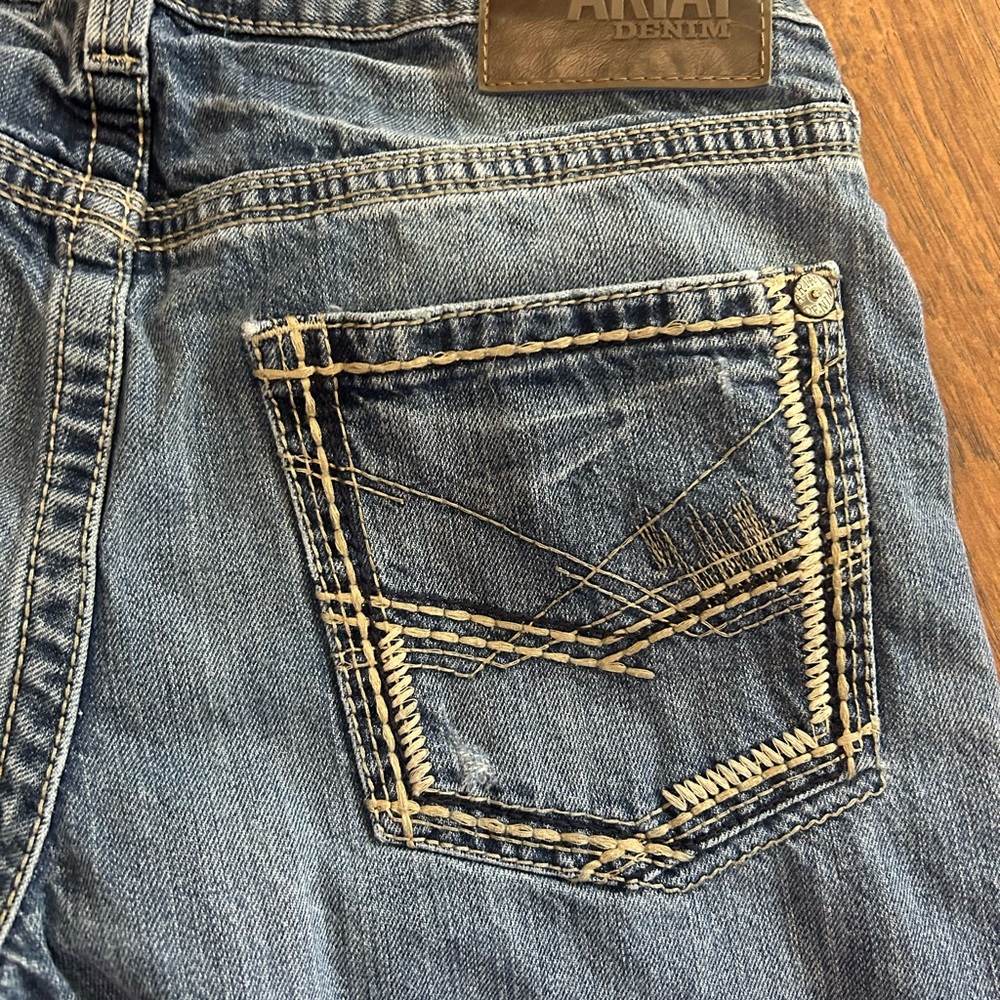 Ariat Blue Denim Jeans for Men
